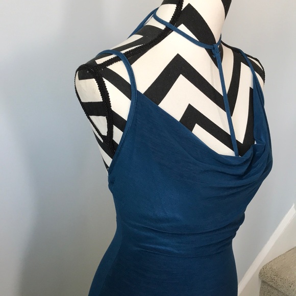 1 LG LEFT Teal Maxi Dress - Picture 4 of 7